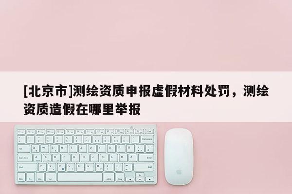[北京市]测绘资质申报虚假材料处罚，测绘资质造假在哪里举报
