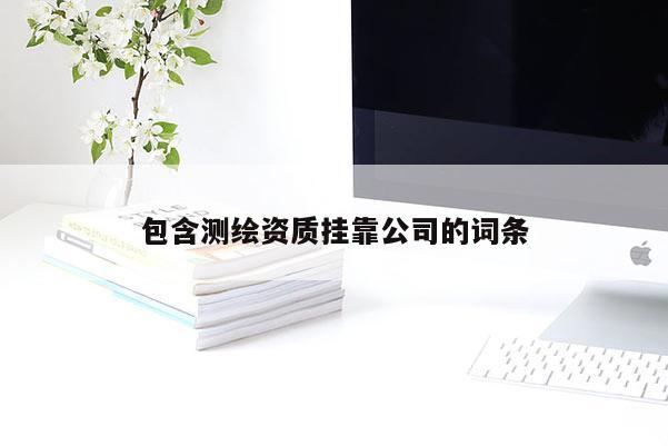 包含测绘资质挂靠公司的词条