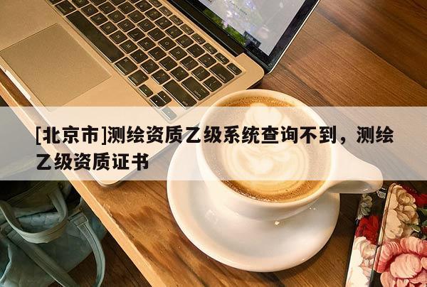 [北京市]测绘资质乙级系统查询不到，测绘乙级资质证书