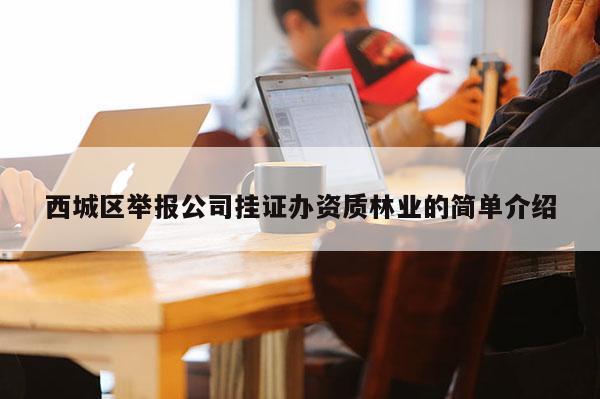 西城区举报公司挂证办资质林业的简单介绍